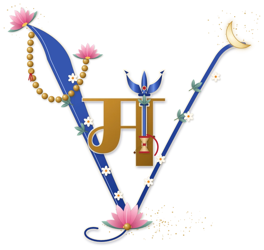 Vihaan and Mahika monogram